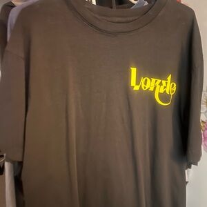 Lorde Solar Polar Merch Black Short Sleeve Tee